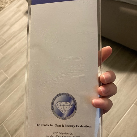 1.74 Carat Lab Created Diamond Ring from Diamond Nexus - Picture 6 of 6